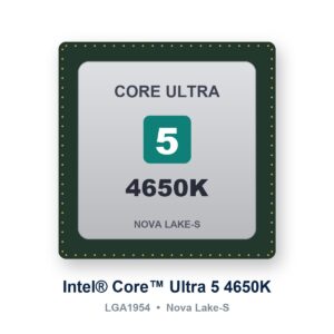 Intel Core Ultra 5 4650K Nova Lake-S LGA1954 processor (afbeelding ter illustratie)