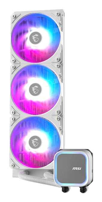 MSI MAG CoreLiquid A13 360 ARGB 360mm Intel-AMD Compatibel Witte CPU Waterkoeler - Afbeelding 4