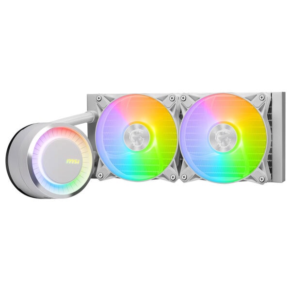 MSI MAG CoreLiquid E240 ARGB 240mm Intel-AMD Compatibel Witte CPU Waterkoeler - Afbeelding 3