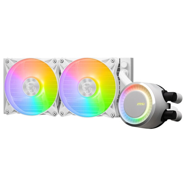 MSI MAG CoreLiquid E240 ARGB 240mm Intel-AMD Compatibel Witte CPU Waterkoeler - Afbeelding 4
