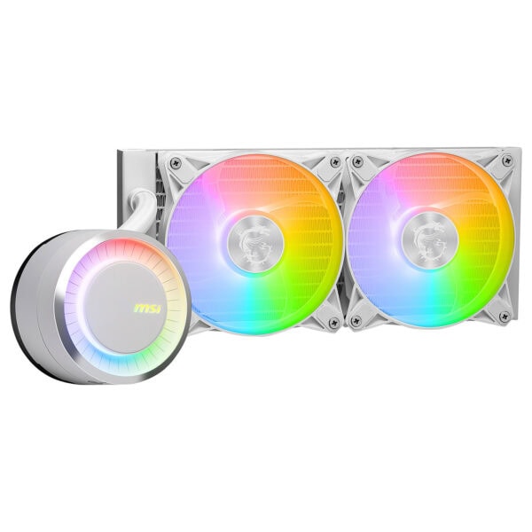 MSI MAG CoreLiquid E240 ARGB 240mm Intel-AMD Compatibel Witte CPU Waterkoeler - Afbeelding 5