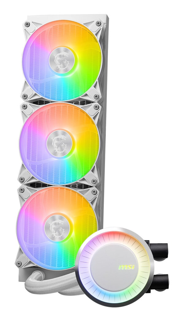 MSI MAG CoreLiquid E360 Witte 360mm Intel-AMD Compatibel CPU Waterkoeler - Afbeelding 5