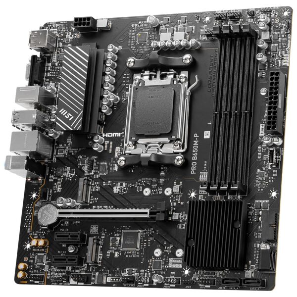 Msi Pro B650m P 7200mhz Oc Ddr5 Soket Am5 M 2 Hdmi Dp Vga Matx Anakart 3.jpg