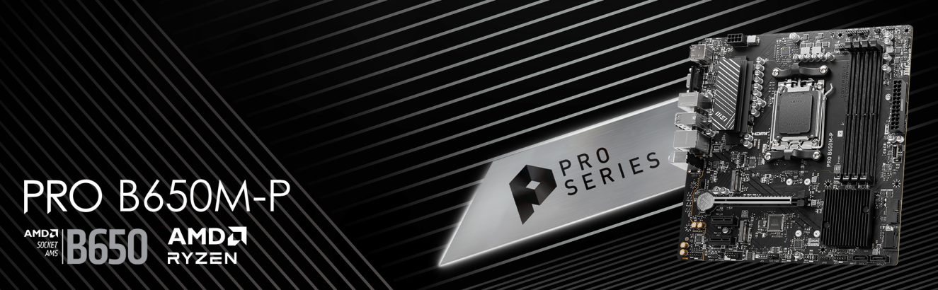 MSI PRO B650M-P Motherboard – image 1